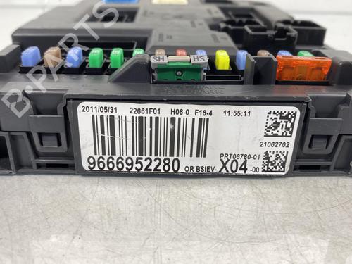 Used Fuse box Fuse box CITROËN C3 II (SC_) 1.4 HDi 70 (SC8HZC, SC8HR0, SC8HP4) (68 hp) 19963430 19963430