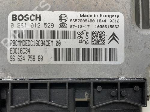 Used Engine control unit (ECU) Engine control unit (ECU) PEUGEOT 207 (WA_, WC_) 1.4 HDi (68 hp) 21196527 21196527