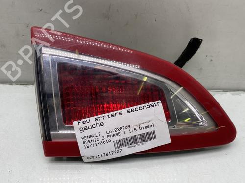 Used Left tailgate light RENAULT SCÉNIC III (JZ0/1_) 1.5 dCi (110 hp) 31172290