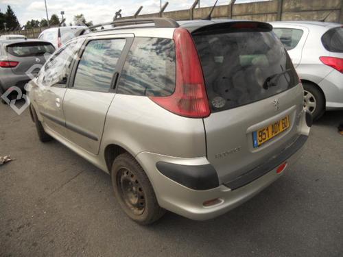 Left rear door PEUGEOT 206 SW (2E/K) 1.4 HDi | BP20005565C4 