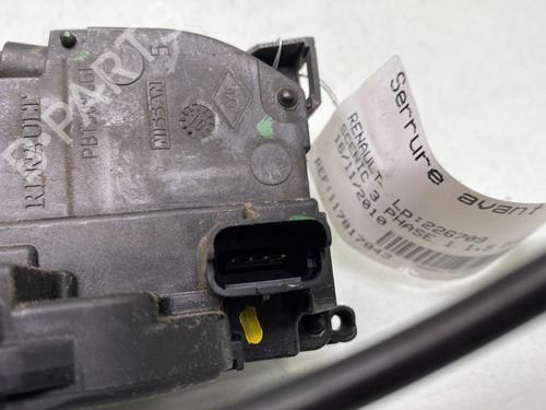 Front left lock RENAULT SCÉNIC III (JZ0/1_) 1.5 dCi | BP31134934C98 