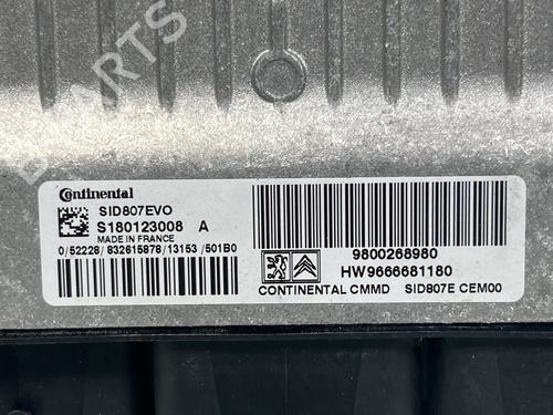 Used Engine control unit (ECU) Engine control unit (ECU) PEUGEOT 3008 I MPV (0U_) 1.6 HDi (114 hp) 35987592 35987592