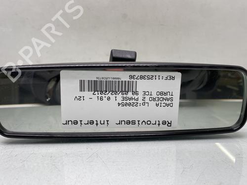 Espelho interior DACIA SANDERO II TCe 90 (B8M1, B8MA, B8AC) (90 hp) 31212448