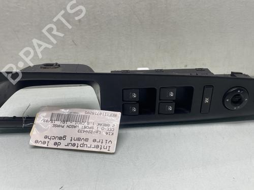 Used Left front window switch KIA CEE'D SW (ED) 1.6 CRDi 115 (115 hp) 30535689