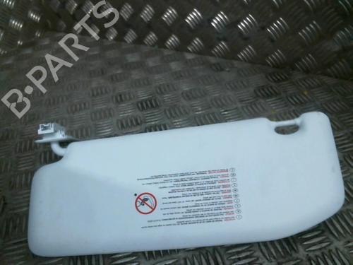 Used Right sun visor PEUGEOT 208 I (CA_, CC_) 1.2 VTI 82 (82 hp) 20029272