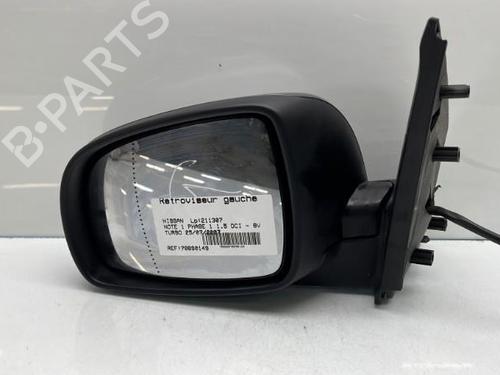 Used Left mirror NISSAN NOTE (E11, NE11) 1.5 dCi (86 hp) 19953205