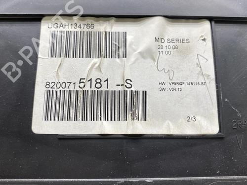 Used Instrument cluster Instrument cluster RENAULT CLIO III (BR0/1, CR0/1) 1.2 16V (BR0P, CR0P) (101 hp) 19964927 19964927