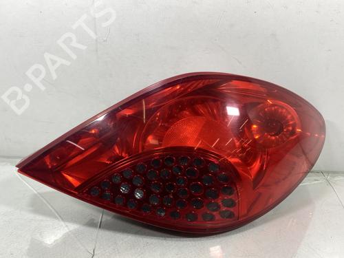 Used Right taillight PEUGEOT 207 (WA_, WC_) 1.4 HDi (68 hp) 30887658