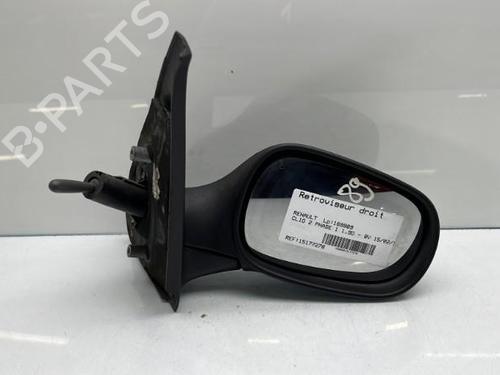 Used Right mirror RENAULT CLIO II (BB_, CB_) 1.9 D (B/CB0E, BB0J) (64 hp) 22560777