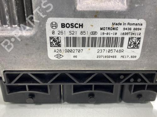 Engine control unit (ECU) RENAULT TWINGO III (BCM_, BCA_) 1.0 SCe 70 | BP19978595M57 - Image 3