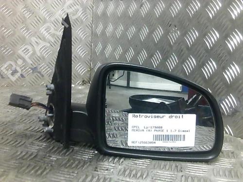 Used Right mirror OPEL MERIVA A MPV (X03) 1.7 DTI (E75) (75 hp) 23954740