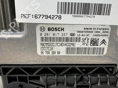 Used Engine control unit (ECU) Engine control unit (ECU) CITROËN C3 II (SC_) 1.4 HDi 70 (SC8HZC, SC8HR0, SC8HP4) (68 hp) 21192041 21192041