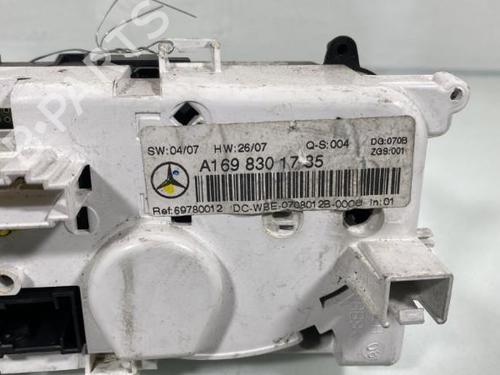 Climate control MERCEDES-BENZ B-CLASS Sports Tourer (W245) B 200 CDI (245.208) | BP19980648I5