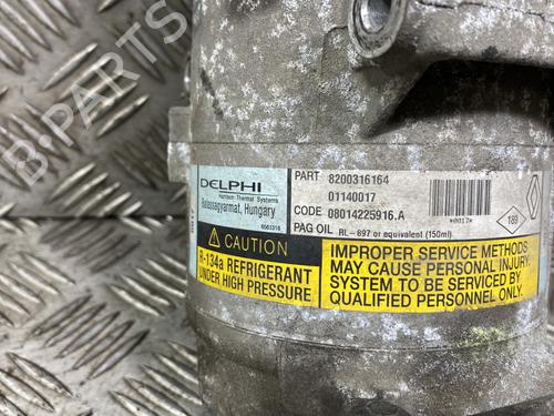 AC compressor RENAULT SCÉNIC II (JM0/1_) 1.6 (JM0C, JM0J, JM1B) | BP28001395M34 