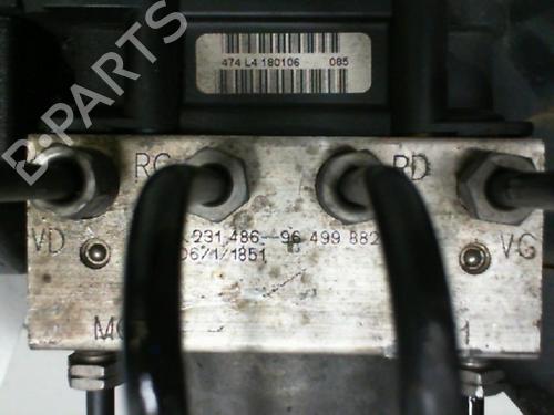 Used ABS pump ABS pump CITROËN C4 I (LC_) 1.6 HDi (90 hp) 20007278 20007278