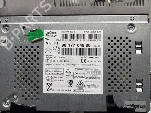Used Radio PEUGEOT PARTNER Box Body/MPV 1.6 BlueHDi 100 (100 hp) 29597490