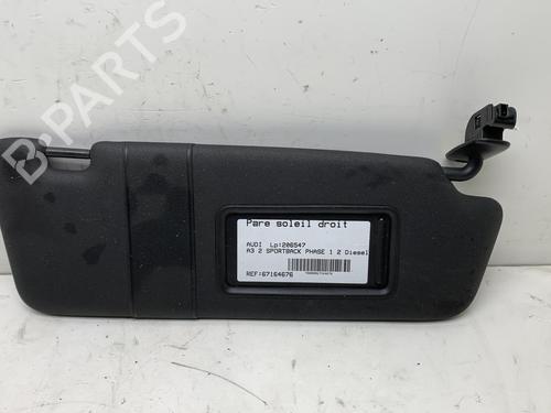 Used Right sun visor AUDI A3 Sportback (8PA) [2004-2015]  19975324
