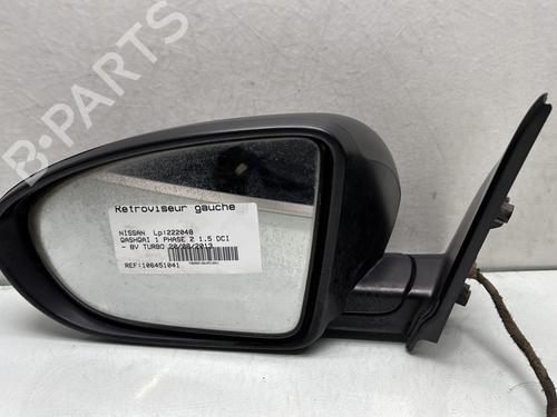 Used Left mirror NISSAN QASHQAI / QASHQAI +2 I (J10, NJ10, JJ10E) 1.5 dCi (110 hp) 27876256