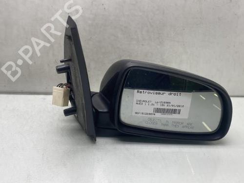 Right mirror CHEVROLET AVEO / KALOS Hatchback (T250, T255)  | BP19988334C27 
