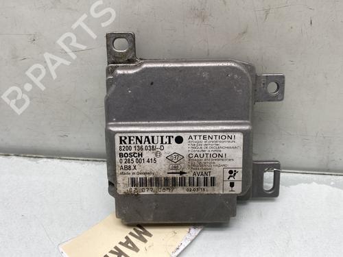 Airbag styreenhed RENAULT CLIO II (BB_, CB_) 1.5 dCi (B/CB07) (65 hp) 31192846