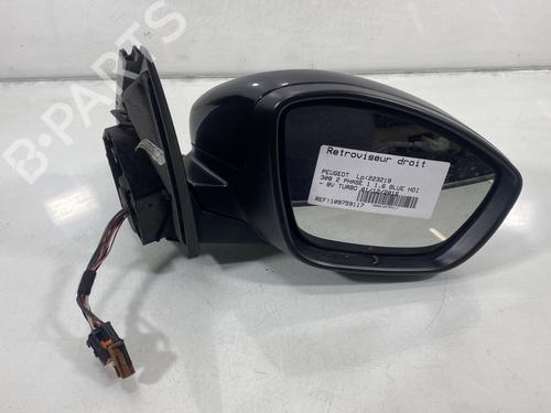 Used Right mirror PEUGEOT 308 II (LB_, LP_, LW_, LH_, L3_) 1.6 BlueHDi 120 (120 hp) 27643195