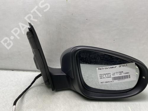 Used Right mirror VW GOLF VI (5K1) 2.0 TDI (110 hp) 22407449