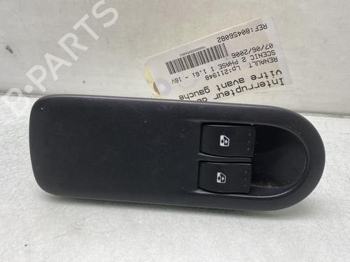 Used Left front window switch RENAULT SCÉNIC II (JM0/1_) 1.6 16V (JM1R) (112 hp) 22695070