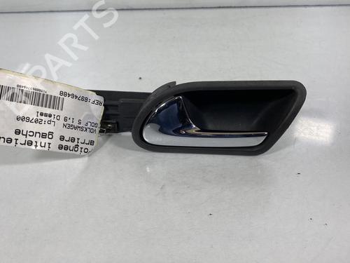 Used Rear left interior door handle VW GOLF V (1K1) [2003-2010]  19974140