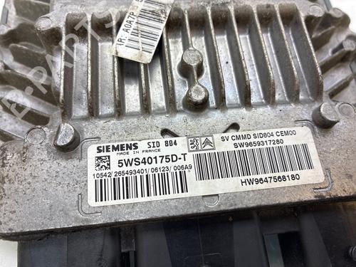 Engine control unit (ECU) PEUGEOT 1007 (KM_) 1.4 HDi | BP36389187M57 - Image 2