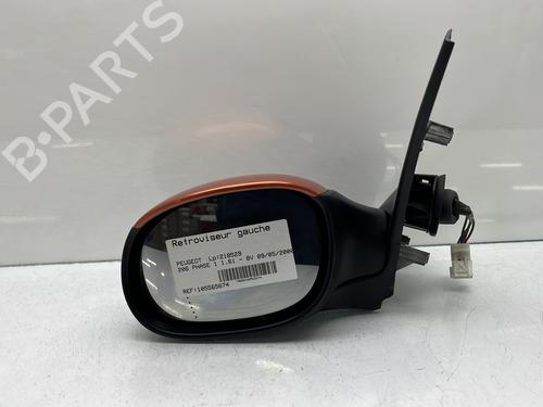 Used Left mirror PEUGEOT 206 Hatchback (2A/C) 1.6 i (89 hp) 25624011