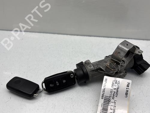 Used Ignition barrel VW POLO V (6R1, 6C1) 1.2 TDI (75 hp) 31641498
