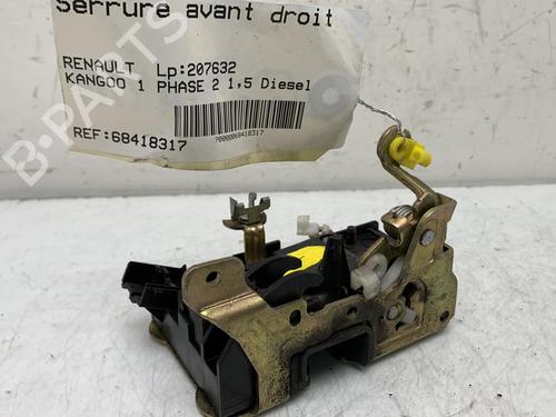 Used Front right lock RENAULT KANGOO Express (FC0/1_) 1.5 dCi (FC07, FC1R) (65 hp) 19974734