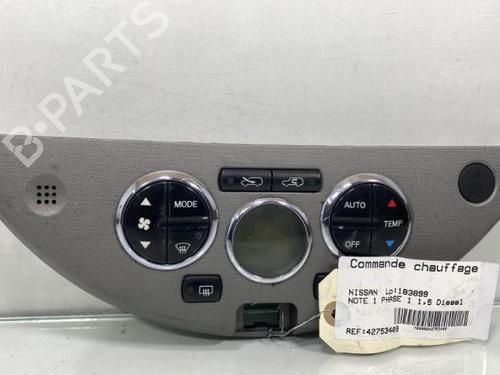 Used Climate control NISSAN NOTE (E11, NE11) 1.5 dCi (68 hp) 20002214