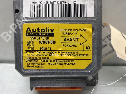 Airbag module PEUGEOT 206 Hatchback (2A/C) 2.0 HDI 90 | BP29635132M53 