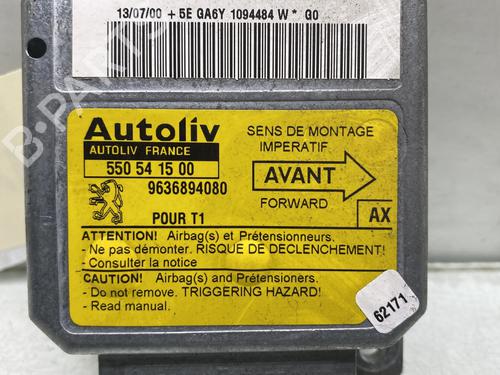 Kollisjonspute styreenhet PEUGEOT 206 Hatchback (2A/C) 1.1 i | BP24428344M53 