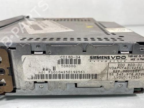 Radio PEUGEOT 307 (3A/C) 1.6 HDi 110 | BP20033654E6 