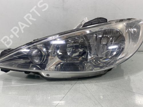 Used Left headlight PEUGEOT 206 Hatchback (2A/C) 1.4 HDi eco 70 (68 hp) 31175977