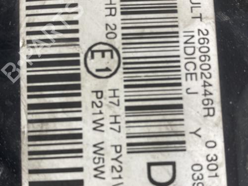 Venstre forlygte RENAULT MEGANE III Hatchback (BZ0/1_, B3_) 1.5 dCi (BZ09, BZ0D, BZ1W, BZ29, BZ14) | BP29525271C28