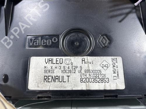 AC Styreenhet / Manøvreringsenhet RENAULT CLIO II (BB_, CB_) 1.4 16V (B/CB0P, BB13) | BP29939716I5 