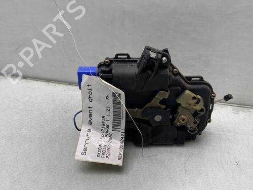 Front right lock SKODA FABIA I (6Y2) 1.2 | BP21265764C97 