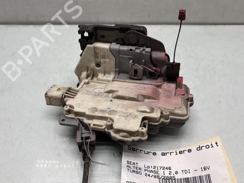 Rear right lock SEAT ALTEA (5P1) 2.0 TDI 16V | BP28475669C99 