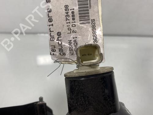 Used Left tailgate light Left tailgate light NISSAN QASHQAI I (J10, NJ10) 2.0 dCi (150 hp) 19983290 19983290