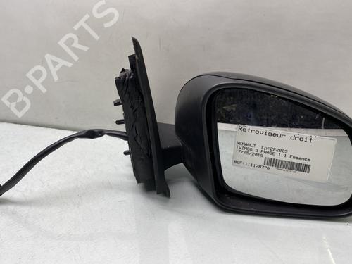 Used Right mirror RENAULT TWINGO III (BCM_, BCA_) 1.0 SCe 75 (73 hp) 31641212