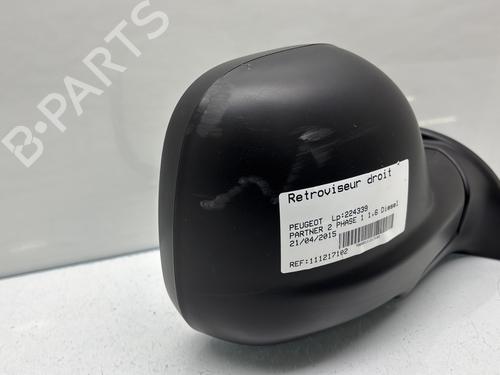 Right mirror PEUGEOT PARTNER Tepee 1.6 HDi | BP31761159C27