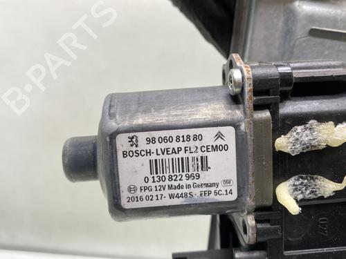 Front left window mechanism PEUGEOT 2008 I (CU_) 1.2 VTi | BP30887778C22 