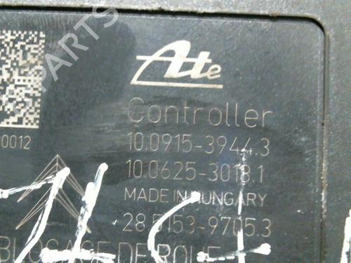 Used ABS pump PEUGEOT 208 I (CA_, CC_) 1.4 HDi (68 hp) 19981657