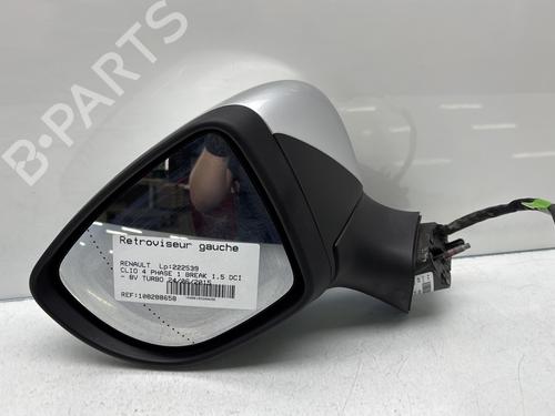 Used Left mirror RENAULT CLIO IV Grandtour (KH_) 1.5 dCi 90 (KHN3, KHN4) (90 hp) 28824696