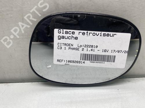 Used Left mirror glass CITROËN C3 I (FC_, FN_) 1.4 16V (88 hp) 28280306