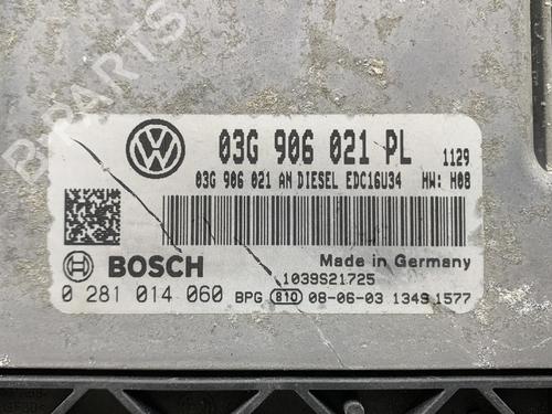 Engine control unit (ECU) VW GOLF V (1K1)  | BP21196722M57 