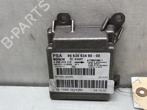 Kollisjonspute styreenhet PEUGEOT 207 (WA_, WC_) 1.4 HDi (68 hp) 28281367